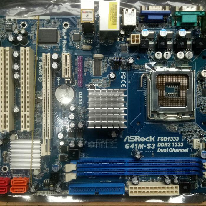 READY Mobo ASRock G41 DDR3 LGA 775