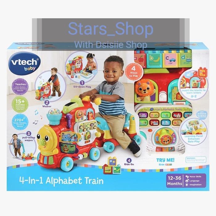 Vtech Baby 4in1 Alphabet Train Original