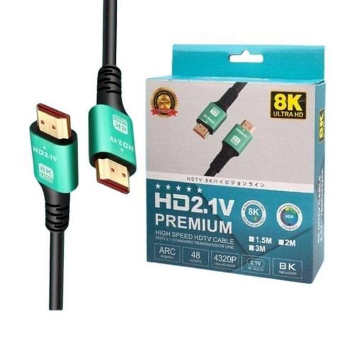PROMO Aisen Kabel HDTV 5Meter 2.1 Support 8K Ultra HD READY