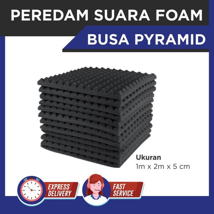 Terbaru Busa Peredam Suara / Busa Pyramid / Acoustic Foam Piramid / Peredam Suara Studio /