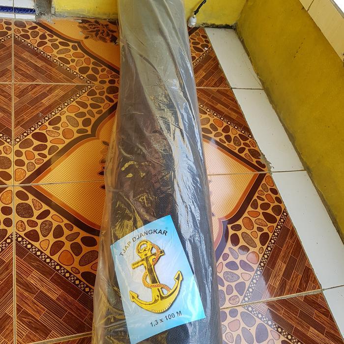 waring ikan polynet hitam roll 100m x 1,3m