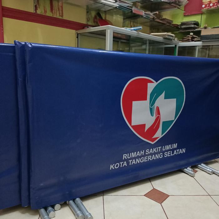Sketsel pembatas lapangan tenis meja pingpong