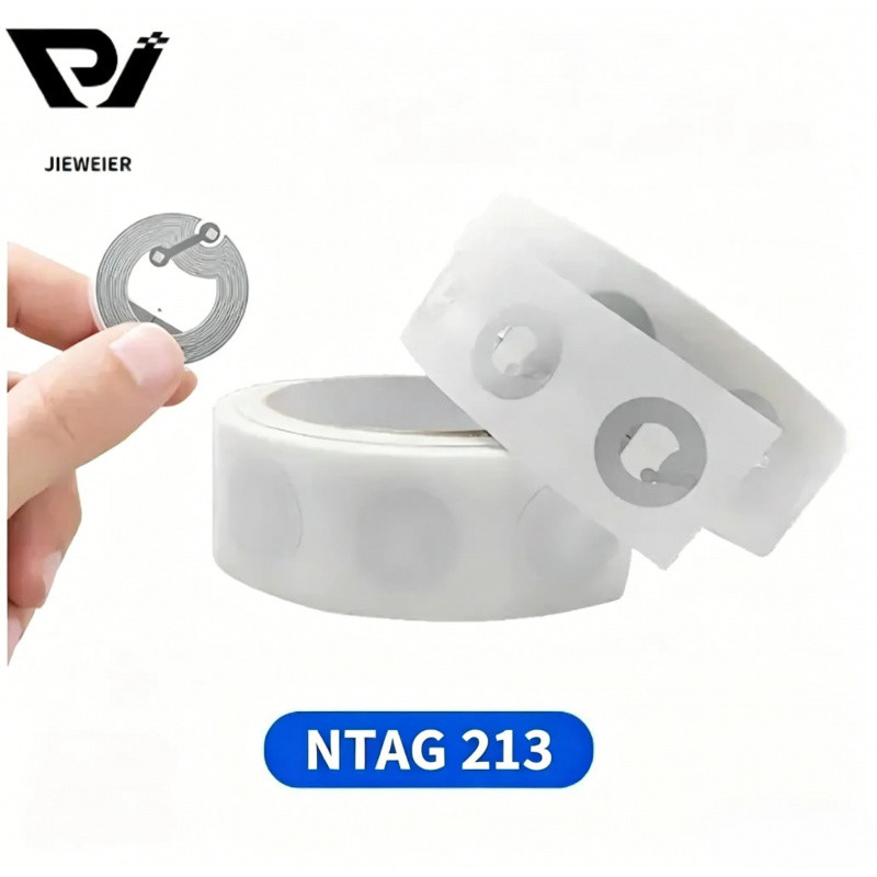 1000PCS NFC Tag Stickers, NFC Ntag213, Rewritable NFC Chip, 144Byte Memory for All NFC-Enabled