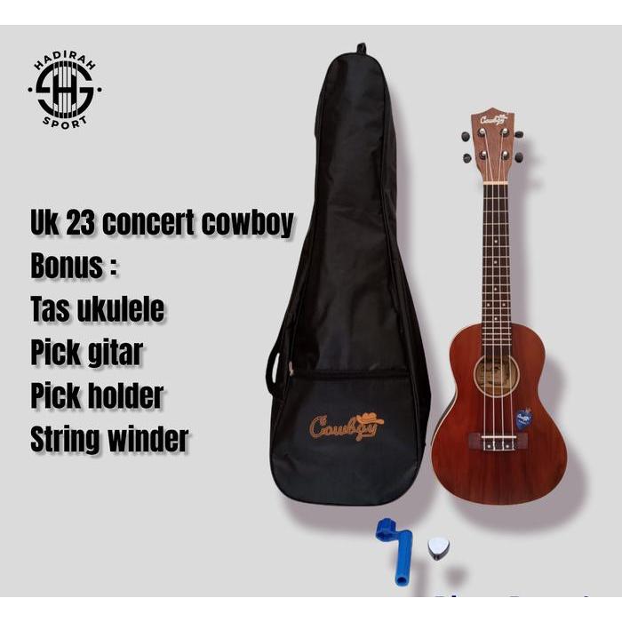 Ukulele Cowboy 23 Concert Ukulele Concerto Original Gitar Ukulele
