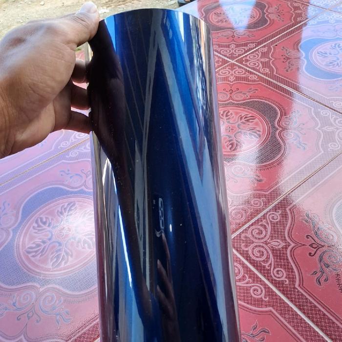 Ready Fanchi Premium Stiker Skotlet Motor Hitam Lembayung Merah Red Chameleon Galaktiik Bunglon