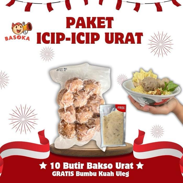 Baso Urat Daging Sapi Premium Frozen Khas Malang Paket Icip Icip Ngurat Kemasan Beku Diskon Sell