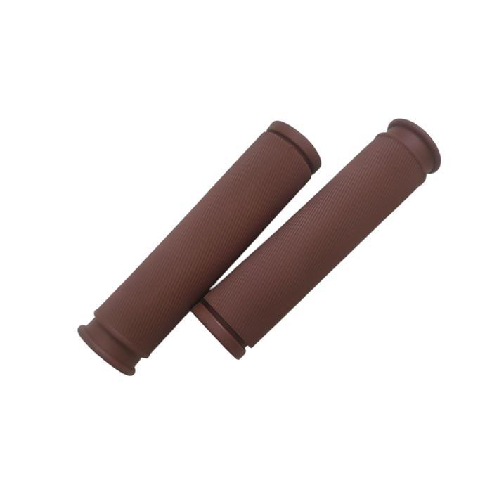 HAND GRIP KARET STANG SEPEDA SPEDIA VINTAGE LOOK COKLAT