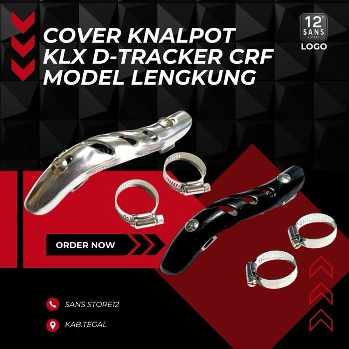 Promo Pelindung Knalpot Trail Klx D-Tracker Crf Motorcycle Aksesoris Terlaris