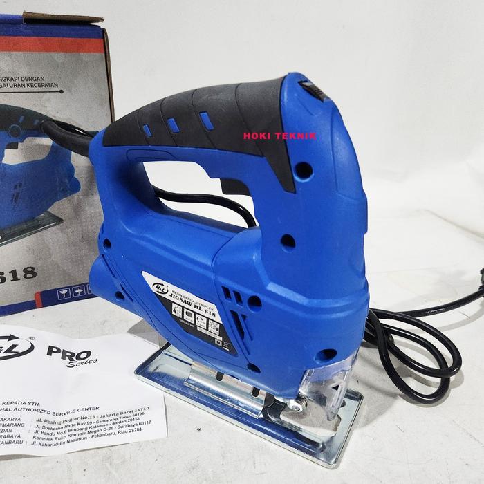 Mesin Gergaji Potong Triplek Jigsaw H&L Pro 618