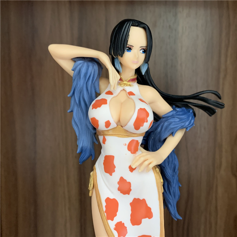 Anime Boa Hancock Cheongsam Sexy Standing Ver. PVC Action Figure OP Luffy Hancock Robin Nami Sanji