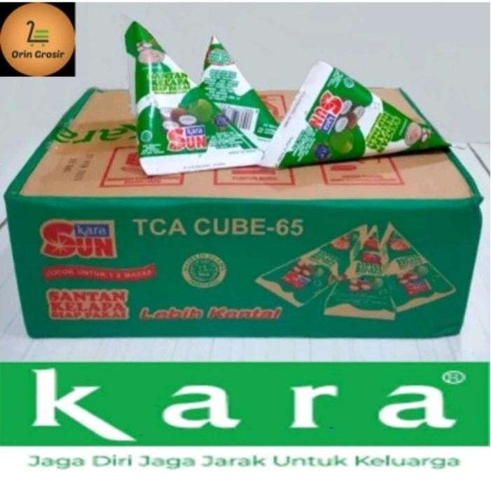 

New sun kara 65ml 1 dus isi 36pc Kelapa Milk Dairy Coconut