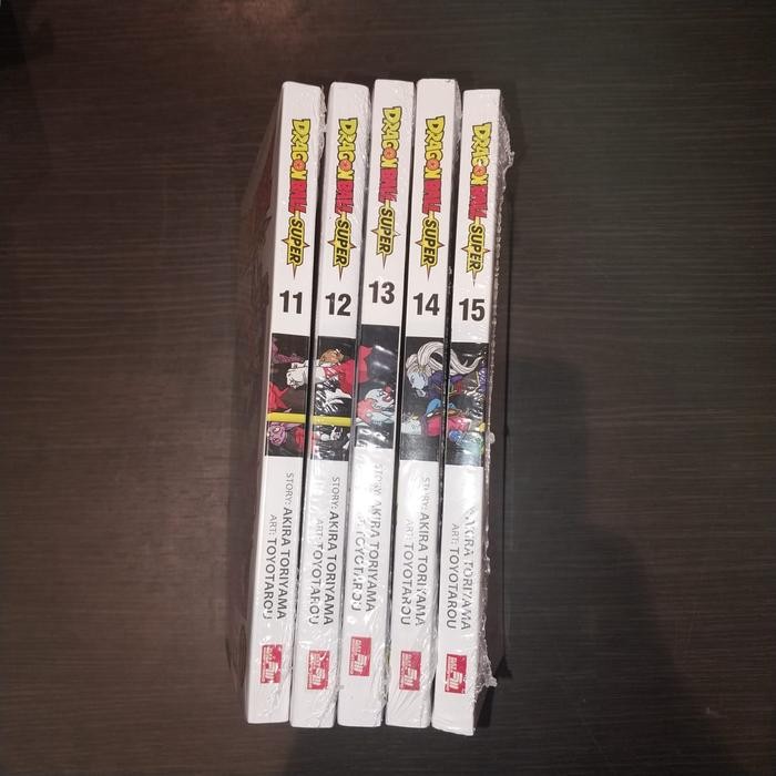 Komik Set: Dragon Ball Super 11 12 13 14 15 By Akira Toriyama