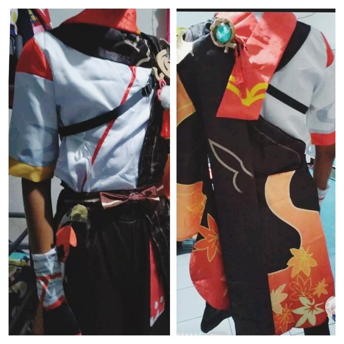Cosplay Kostum Kazuha Genshin Impact