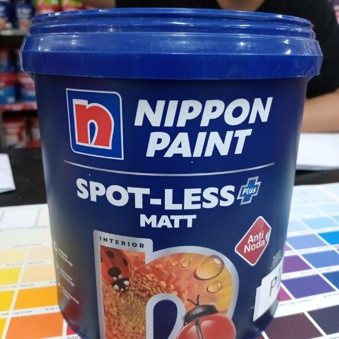 Nippon paint Spotless plus matt warna muda