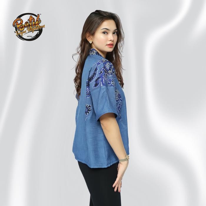 Blouse Batik Furina Wanita Bw098 - Tangan Pengharapan