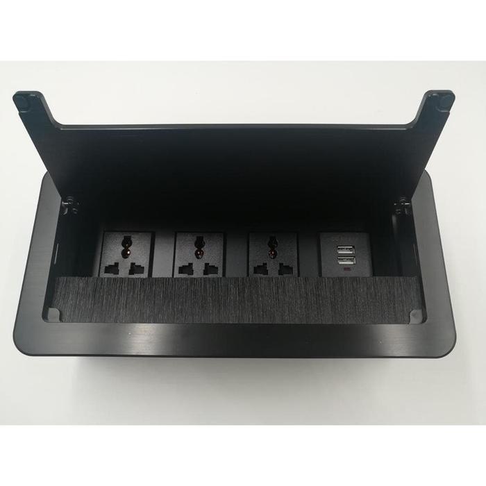 FLIP BOX STOP KONTAK GROMMET PENUTUP LUBANG KABEL EUBIQ