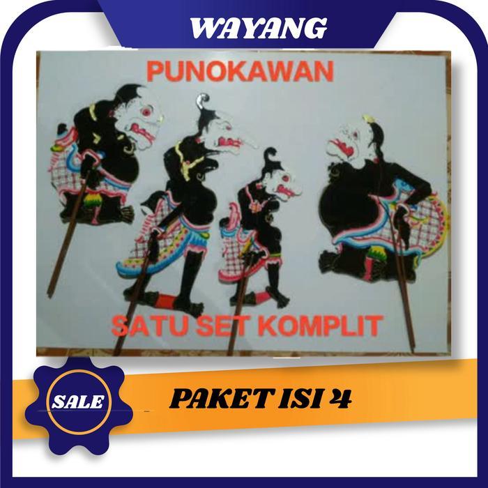 PUNOKAWAN KOMPLIT WAYANG KULIT WAYANG MAINAN