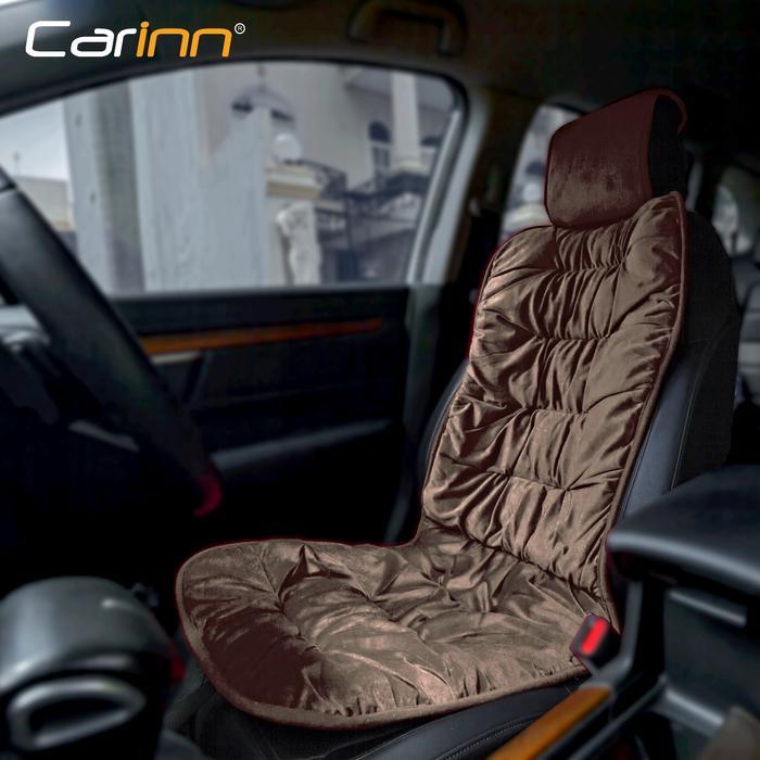 Sandaran Jok Mobil Sofa Kain Bludru Empuk Alas Kursi Mobil