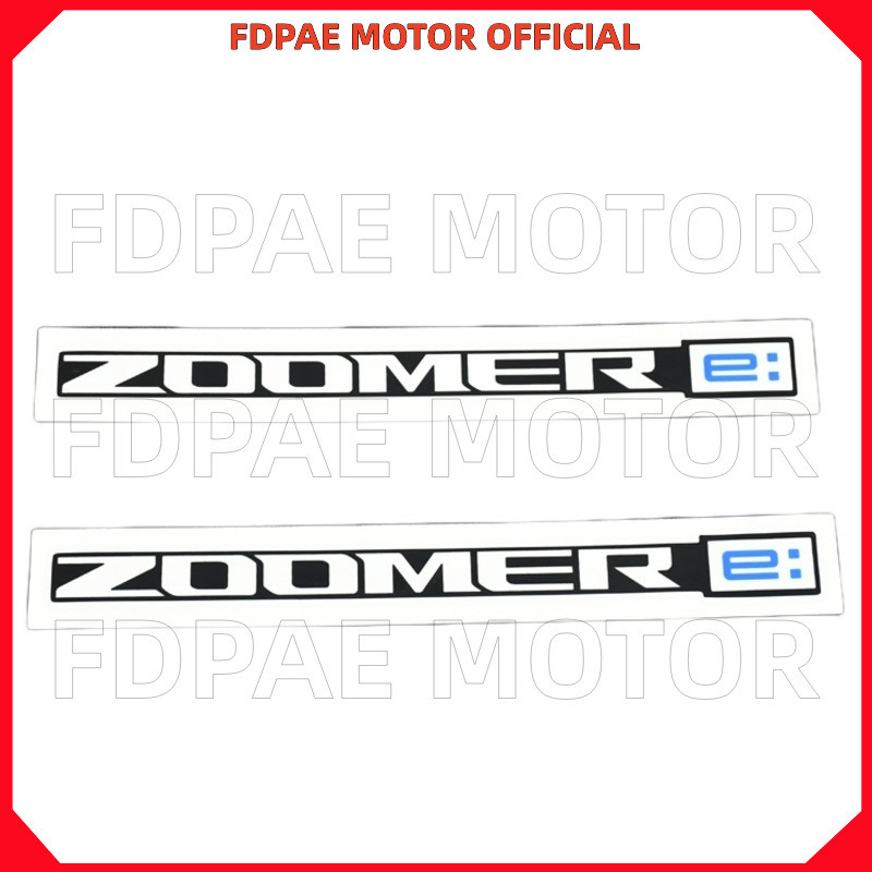 Body Side Cover Decal / Sticker for Wuyang Honda Electric Bike Zoomer