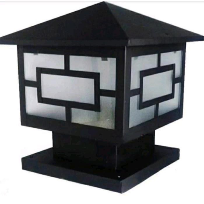 Kap Lampu Pagar Jumbo / Lampu Taman / Lampu Outdoor