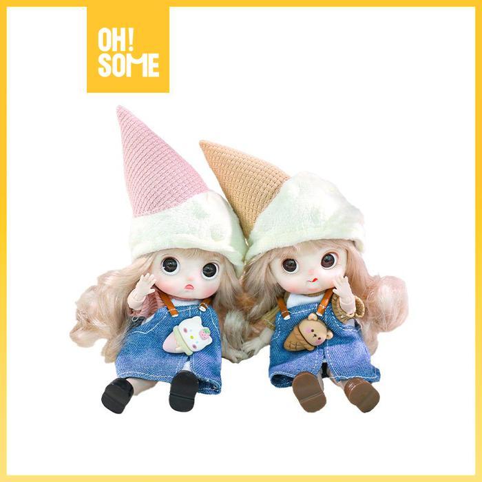 OhSome Taotao Wanzi Ice Cream Style Girl Boneka Mainan Anak Perempuan Putri Koleksi Mainan Ulang