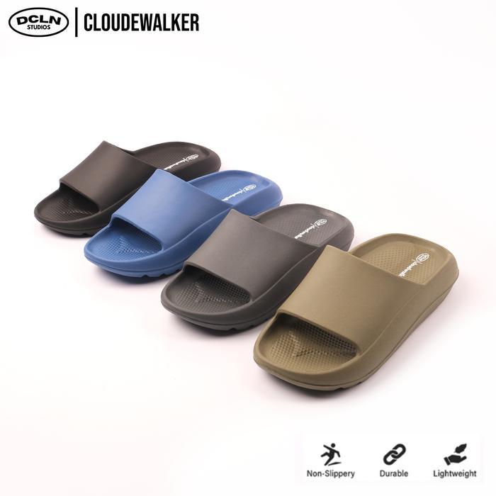 Declan Recovery Sandal Slide Pria Cloudwalker 06-054 No Box Shoes Sendal