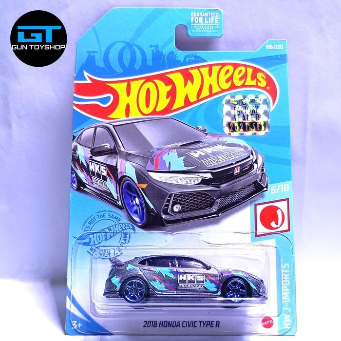 Hot Wheels Honda Civic Type R 2018 HKS