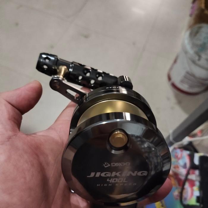 REEL OH DAIDO JIGKING HS 300L LEFT HANDLE REEL OVERHEAD HIGH SPEED Best Quality