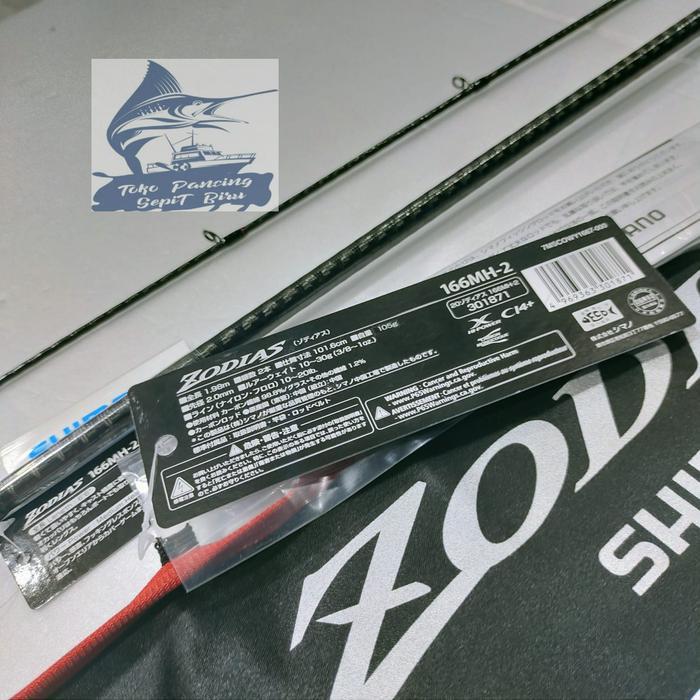 Joran Bait Casting Shimano ZODIAS 166MH-2 10-20lbs 198cm NEW 2020 Best Quality