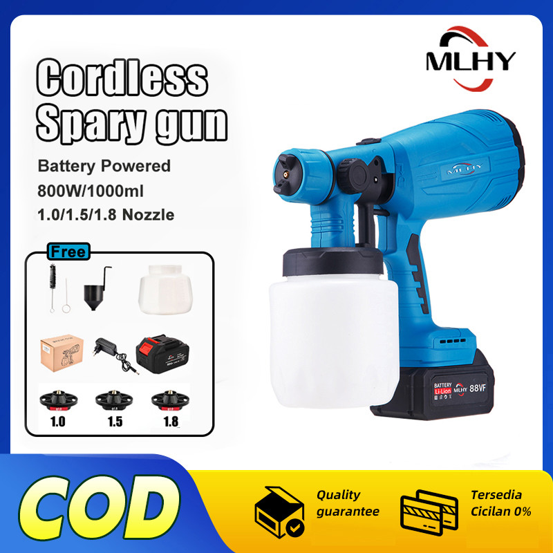 MLHY 1000ML Spray gun elektrik/Alat Semprotan Cat Spray/mesin semprot cat minyak cat tembok
