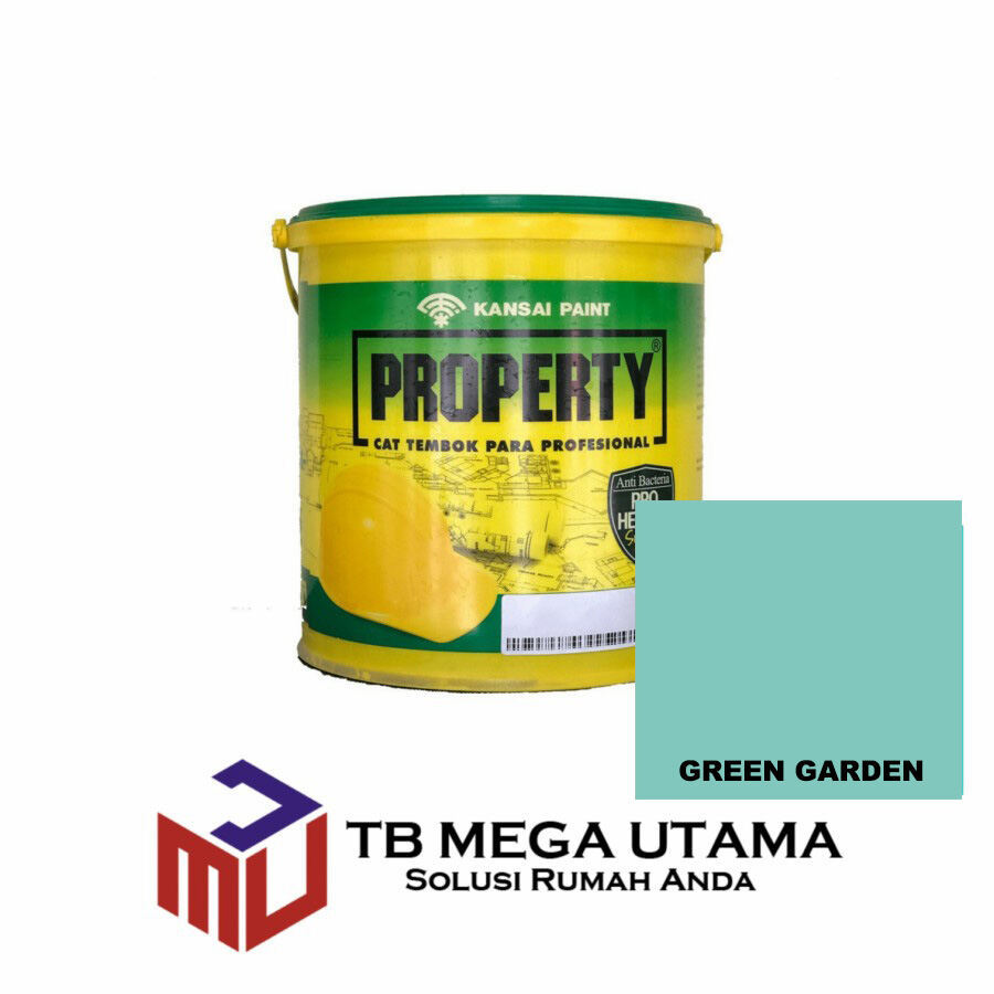 Kansai Paint Property Interior Green Garden 5 kg Cat Dinding Interior