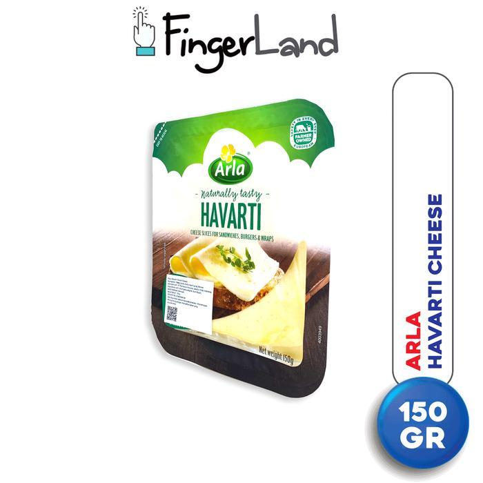 p410- Arla Havarti Cheese 150 Gram Keju Havarti Slice