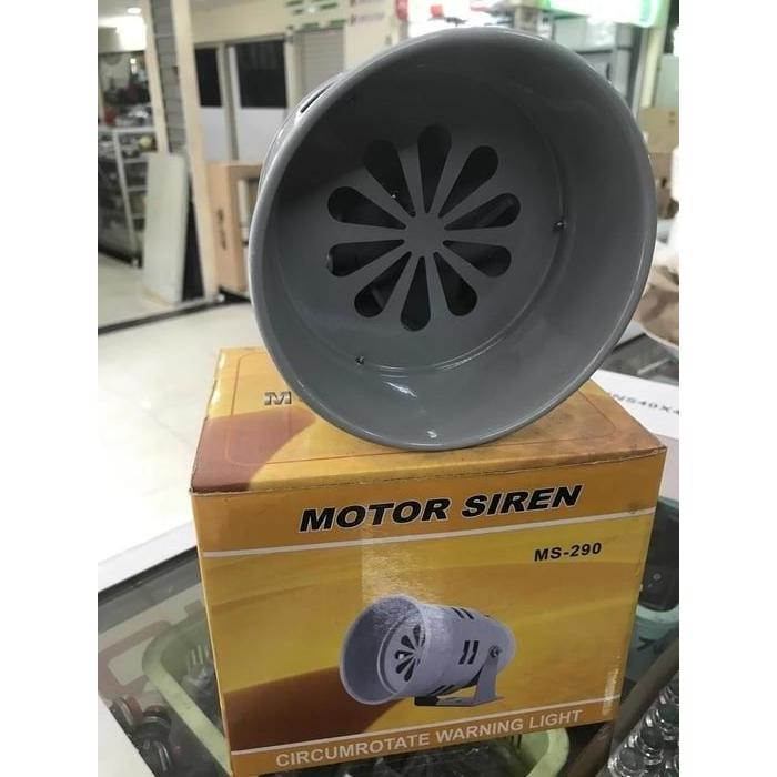 rw9r- Alarm Sirene 120Db Dc 24V Ewig Ms-290 / Motor Siren / Sirine Ms 290