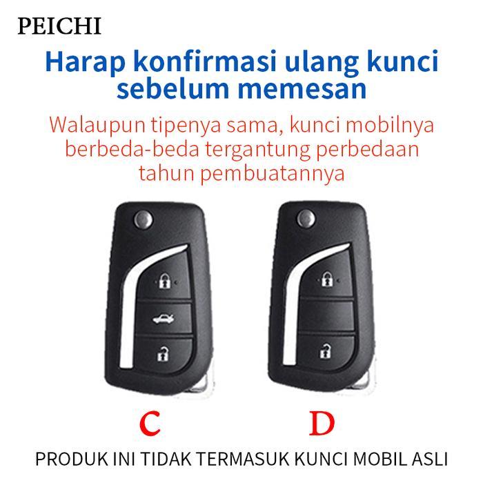 PEICHI Cover Kunci Mobil For Toyota Innova Reborn