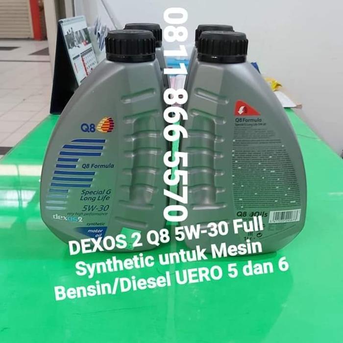 Baru Oli Mesin Mobil Chevrolet Bensin / Diesel Dexos 2 Bisa Untuk Semua Mbl Ori Berquality