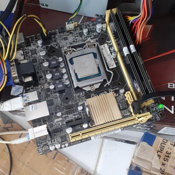 Dijual Mobo Mini ITX Asus H81i Plus Soket 1150 Support i7 4790K