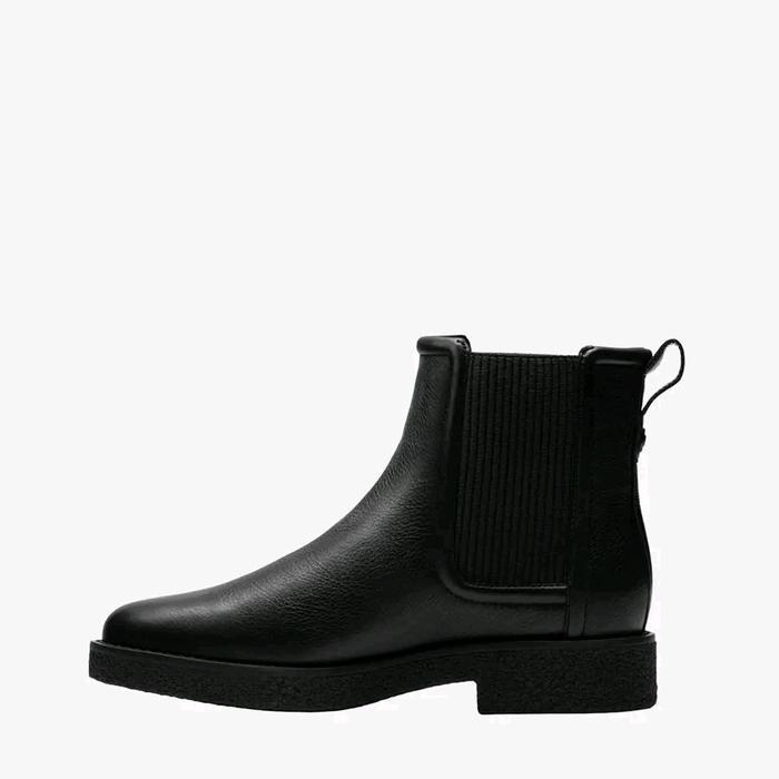 CLARKS Nella Top Leather Original Women's Boots Shoes - Black TERLARISBEST QUALITYBEST SELLER