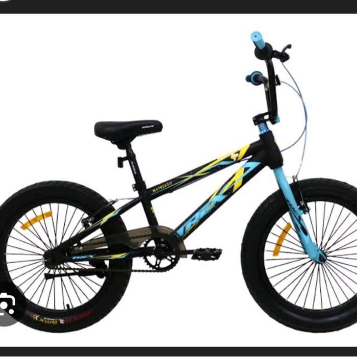 SEPEDA BMX UKURAN 20 TREX MATRIX 3.0 HITAM/HIJAU