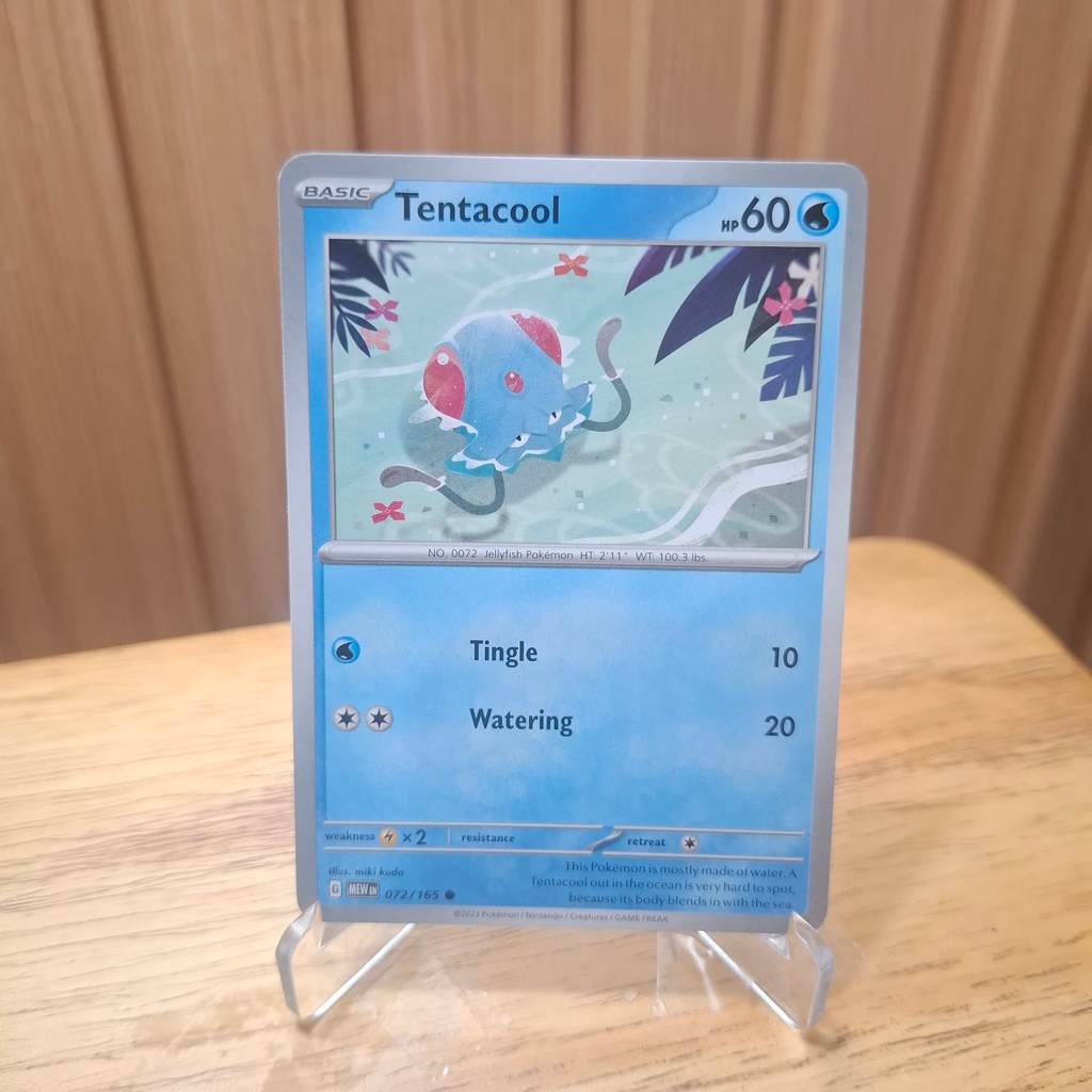 Tentacool MEW EN Normal - Kartu Pokemon Original