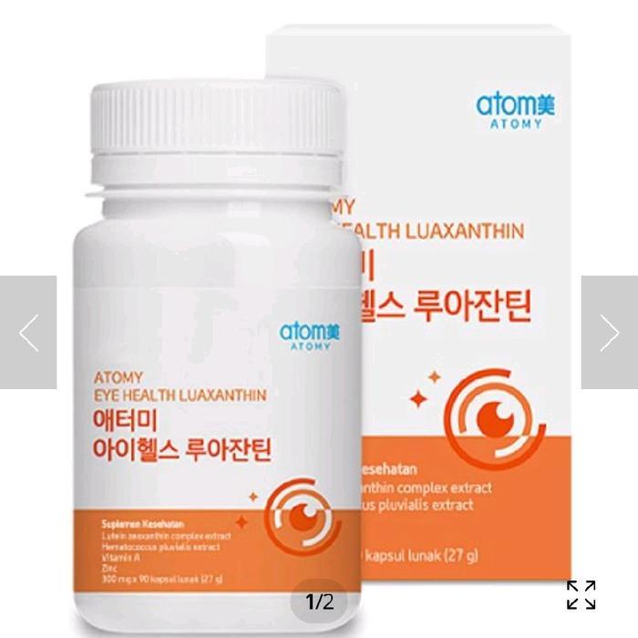 Suplemen Lutein Mata Korea Atomy/Lutein/Astaanthin