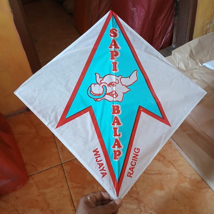 PAKET ISI 100 LAYANG-LAYANG / LAYANGAN SUKOI SUPER LILITAN "SAPI BALAP" By LLK product COCOK BUAT