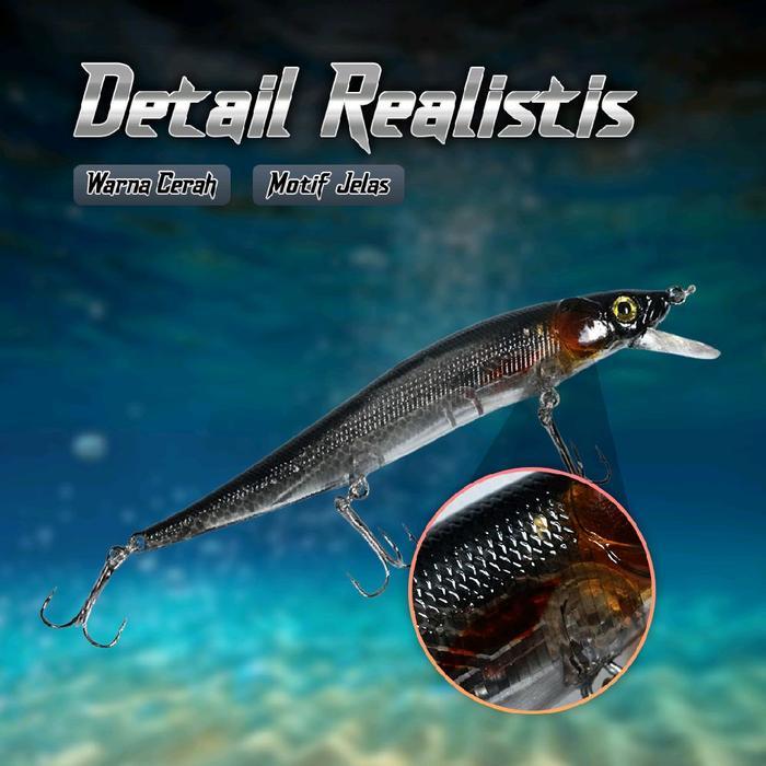 READY minnow killer umpan ikan lure pancing 13 gram
