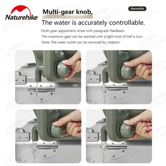 READY Galon Air Naturehike CNH22CJ018 Ling Mu Outdoor Bucket