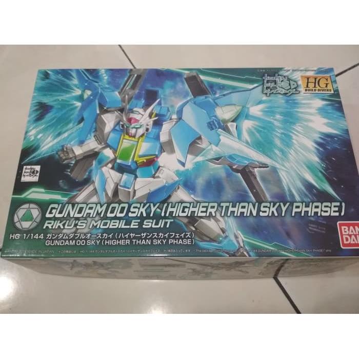 HGBD 1/144 GUNDAM 00 SKY HIGHER THAN PHASE - BANDAI HG BUILD DIVER OO
