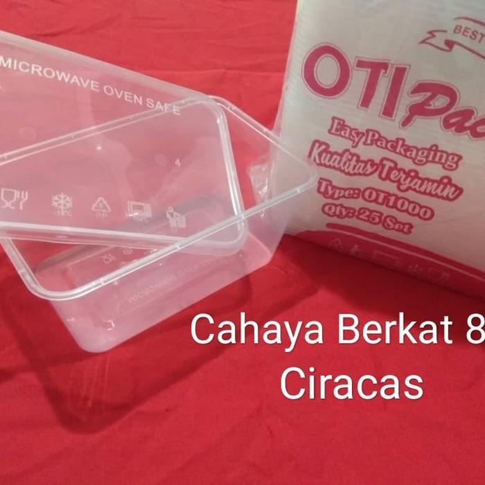 Terbaru Thinwall Food Container Kotak Box Tupperware Mika Bowl Plastik Makanan