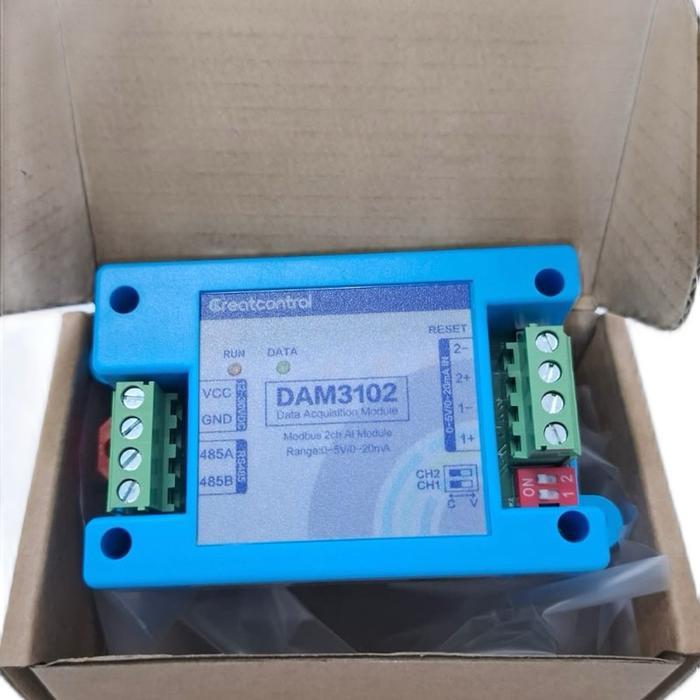 TERBARU DAM-3102 MODBUS IO ANALOG INPUT 0-20MA TO RS485 MODBUS RTU DATA ACQUISITION 12BIT DAM3102