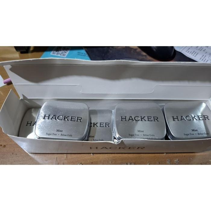 TERPERCAYA HACKER PERMEN MINT CANDY/ PERMEN MINT BEBAS GULA