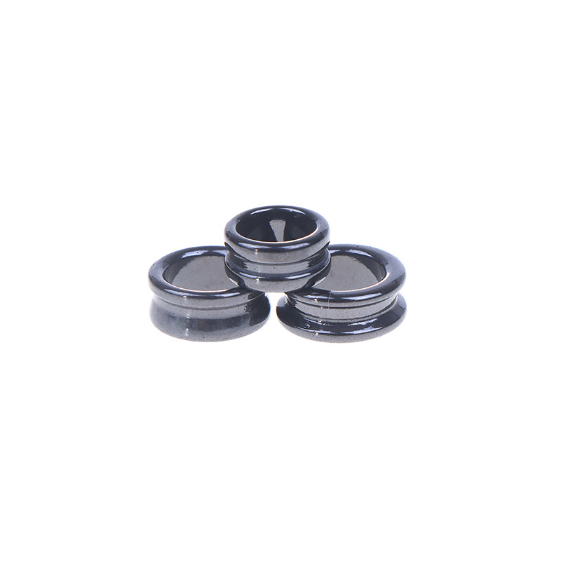 For Spinning Fishing Reel Durable Smooth Accessory 3 Sizes Fishing Line Roller Ceramic SIC Thread