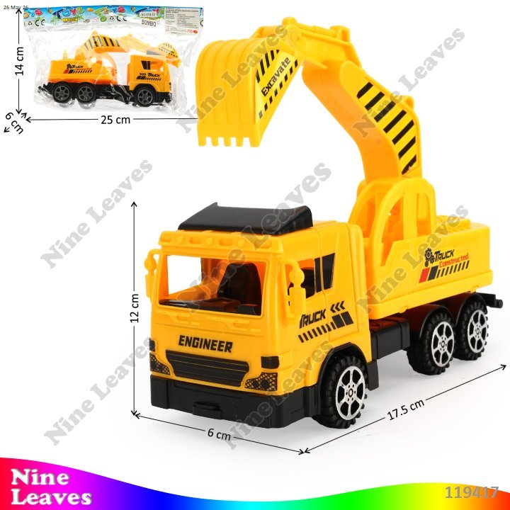 Mainan Anak Truk Konstruksi Truk Excavator Truk Molen Friction Toys