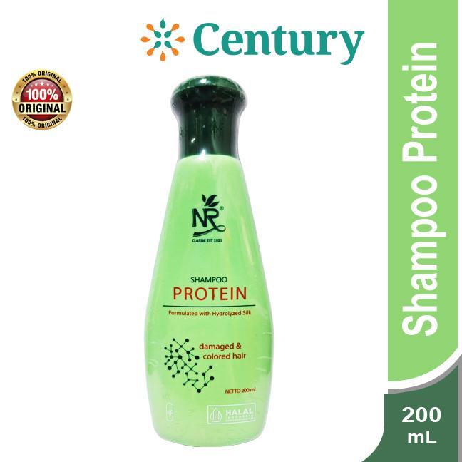 NR SHAMPOO PROTEIN 200ML / Shampoo Rambut Kering / Rambut Halus